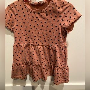Girls 5t polka dot dress